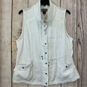 BEREK women’s Zipper Snap Vest size XXL